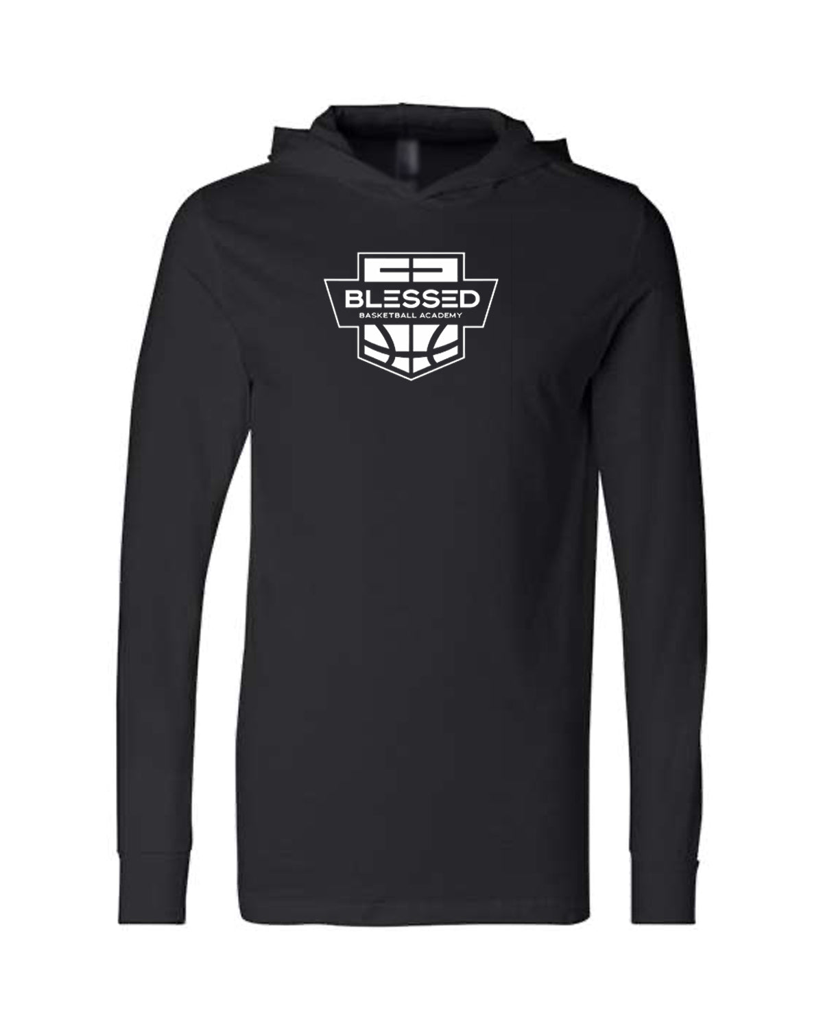 BBA Black Dri-Fit Long Sleeve with Hoodie